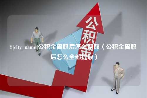 安阳公积金离职后怎么帮取（公积金离职后怎么全部提取）